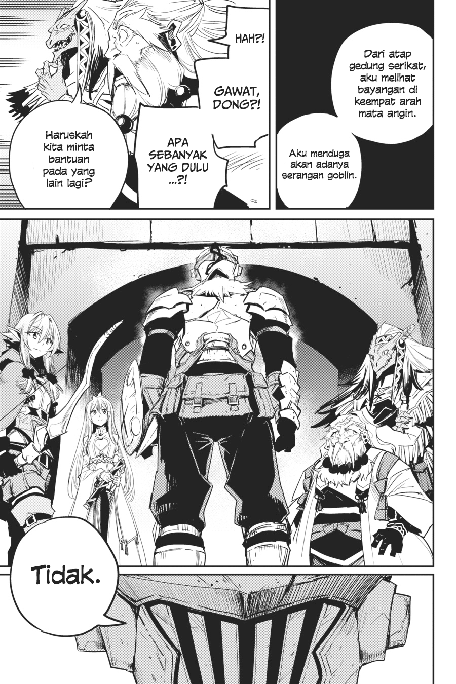 Halaman 16 dari Goblin Slayer Chapter 36