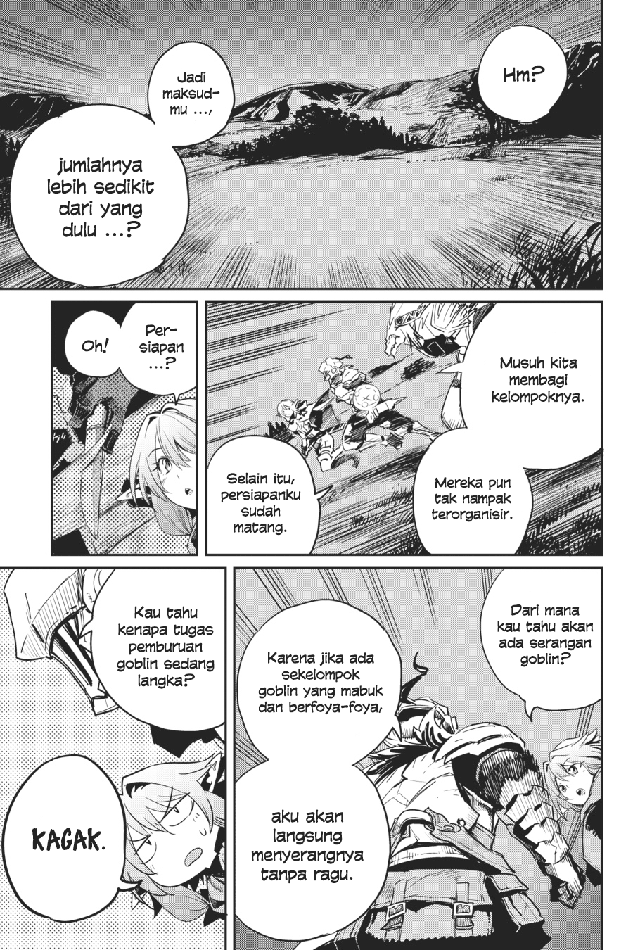 Halaman 18 dari Goblin Slayer Chapter 36