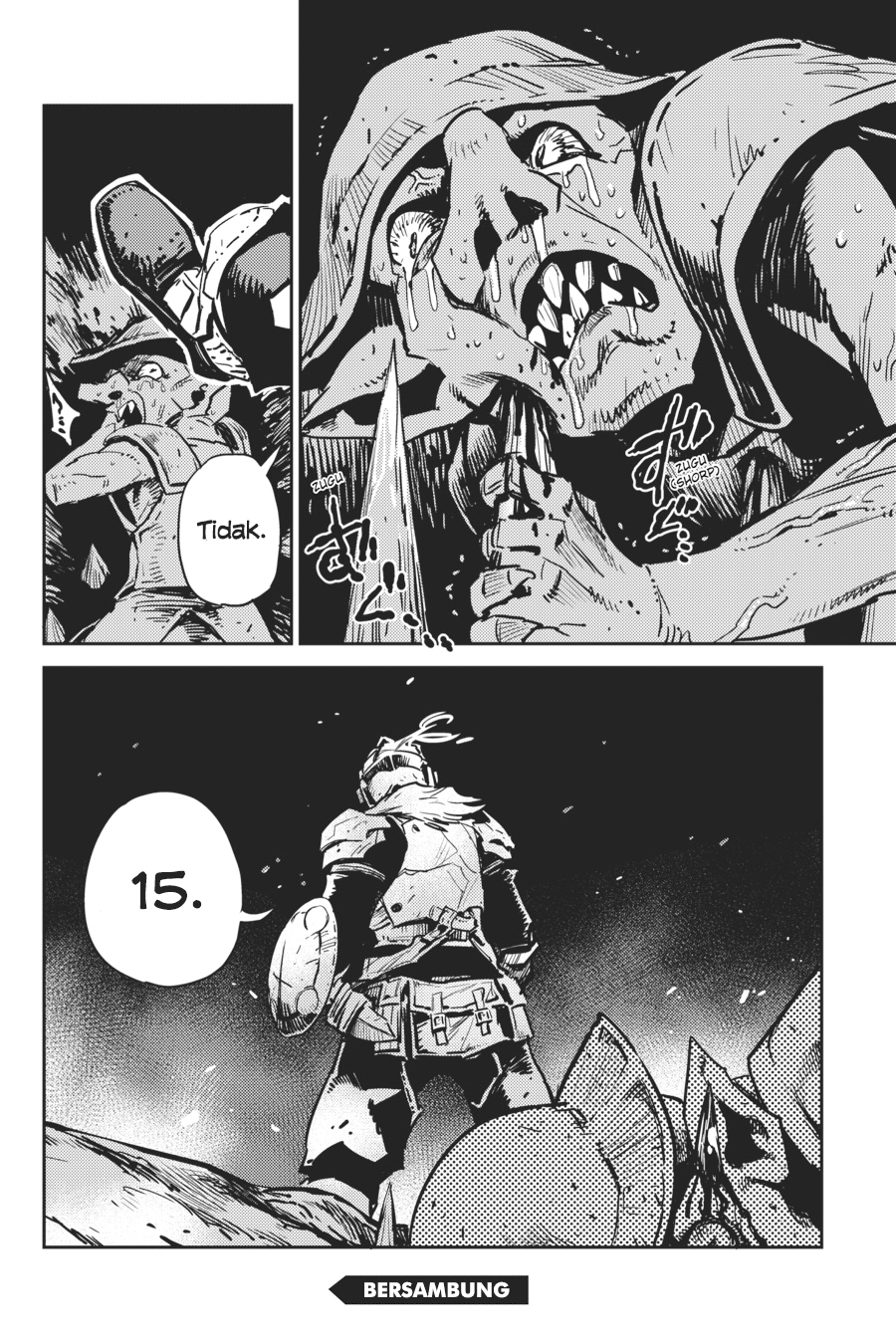 Halaman 30 dari Goblin Slayer Chapter 36