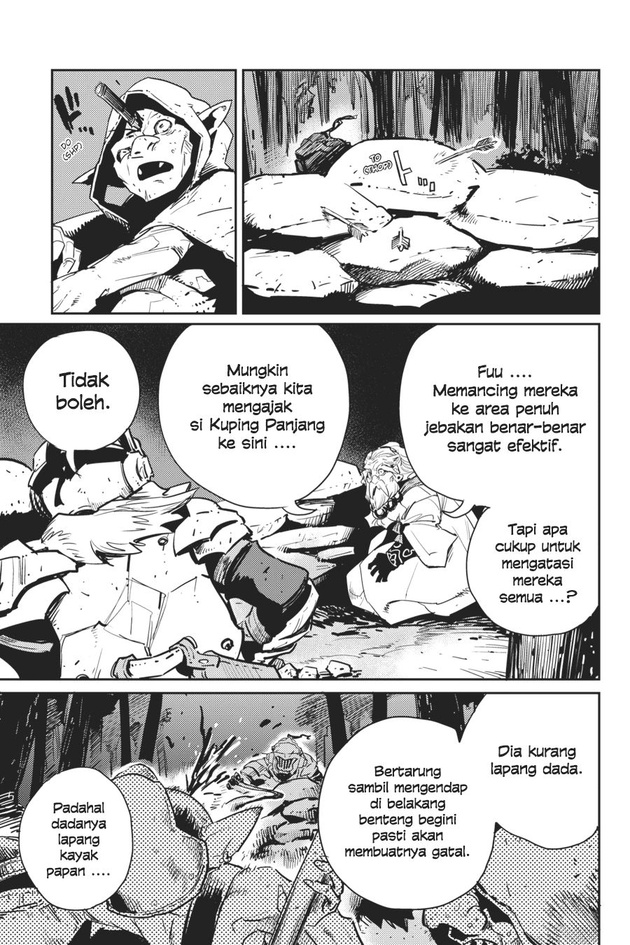 Halaman 22 dari Goblin Slayer Chapter 37