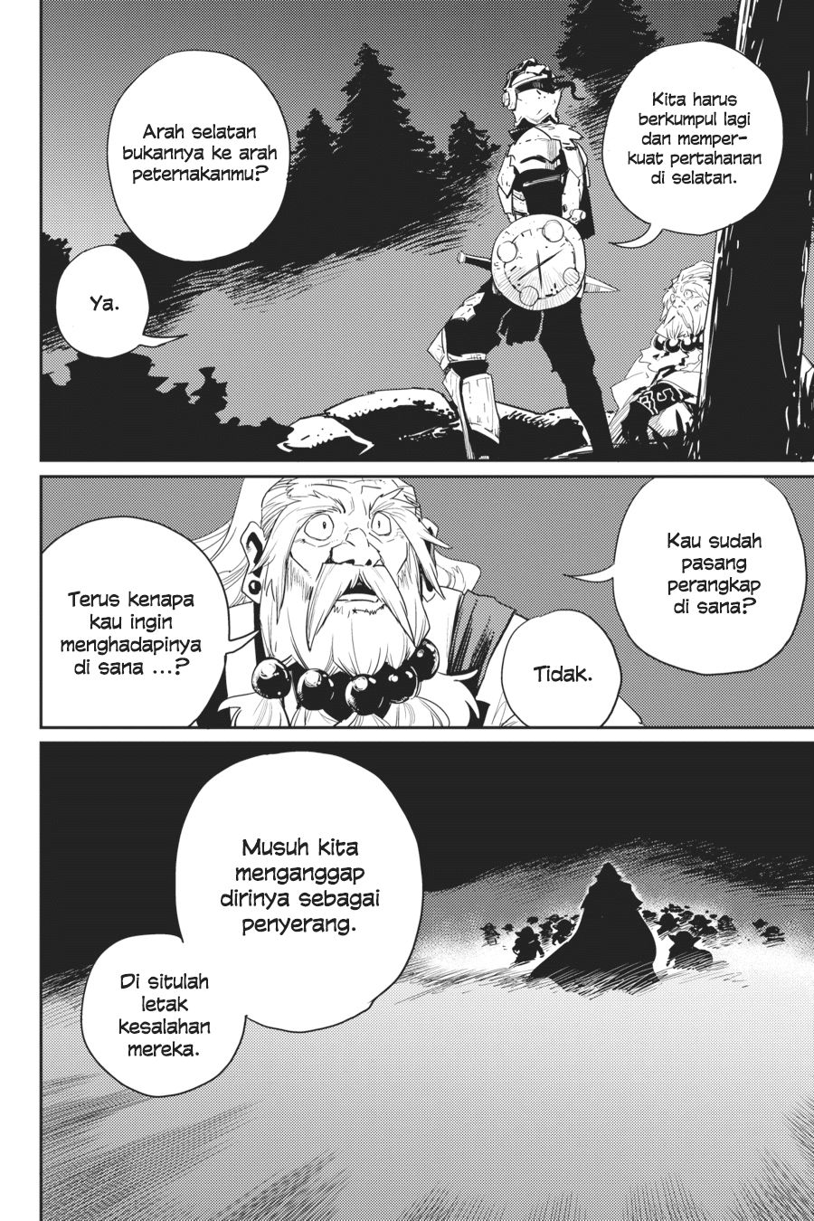Halaman 25 dari Goblin Slayer Chapter 37