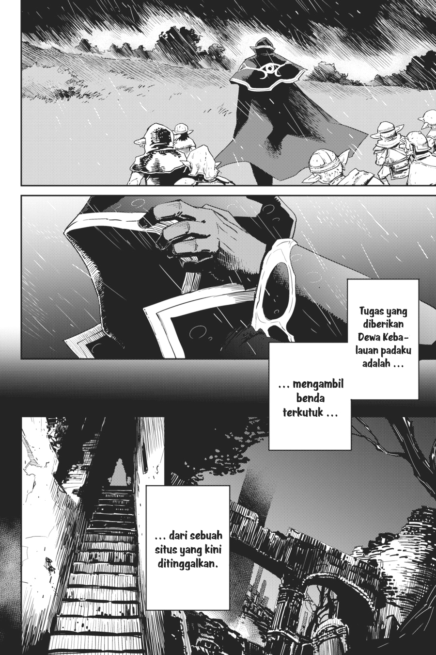 Halaman 11 dari Goblin Slayer Chapter 38