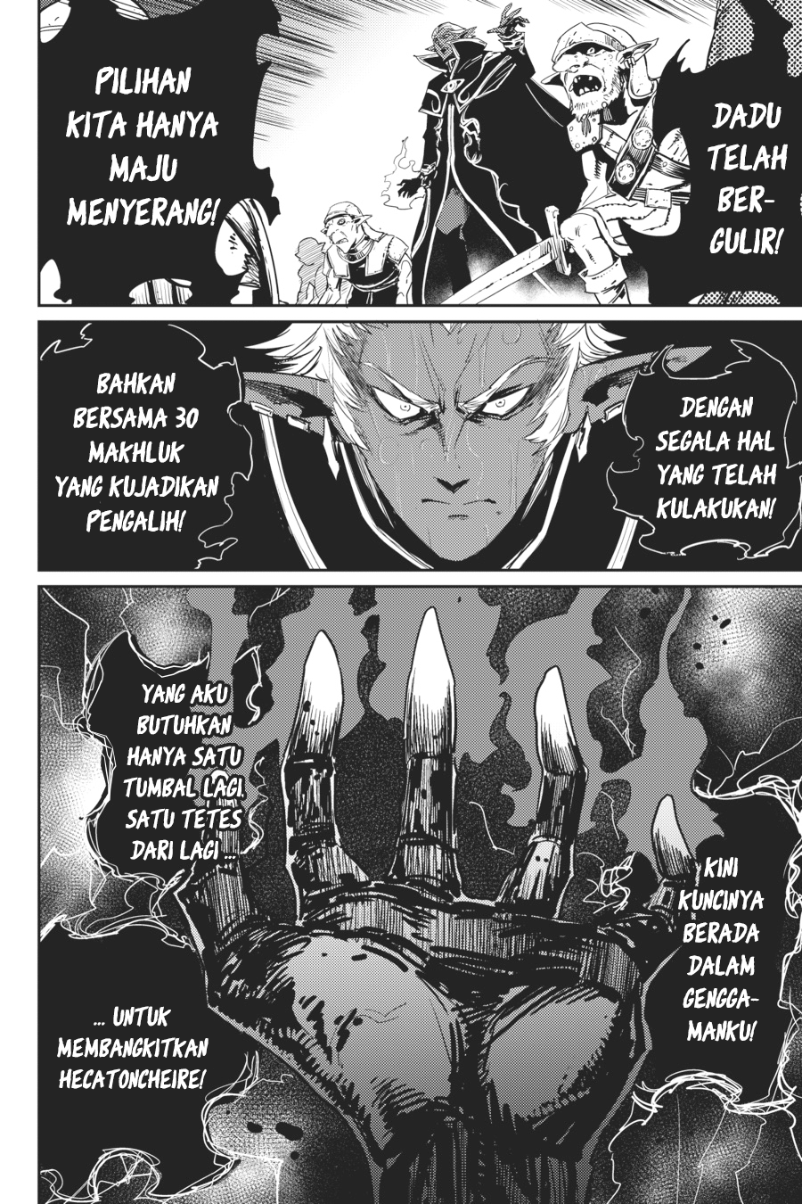 Halaman 22 dari Goblin Slayer Chapter 38