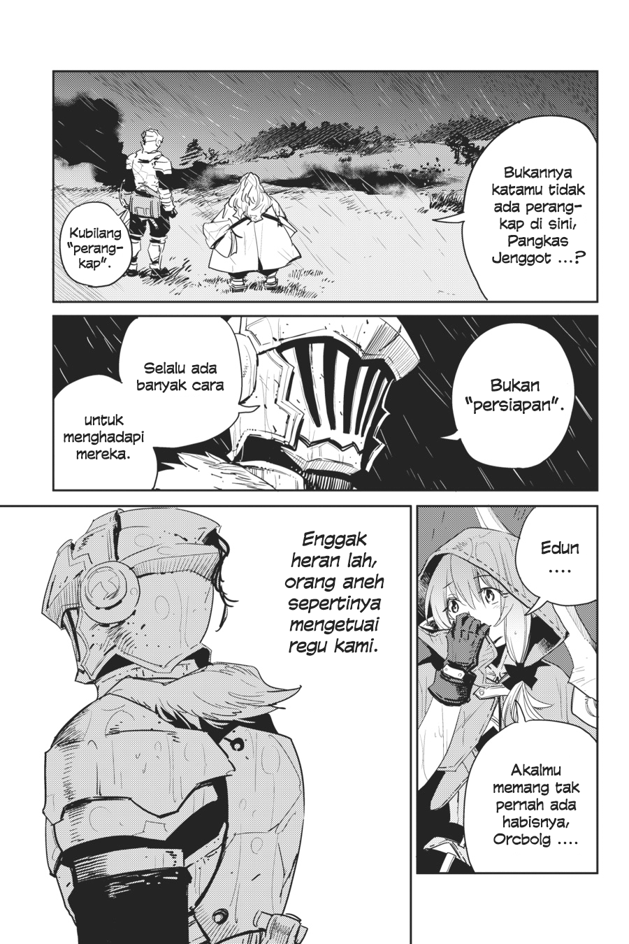 Halaman 25 dari Goblin Slayer Chapter 38