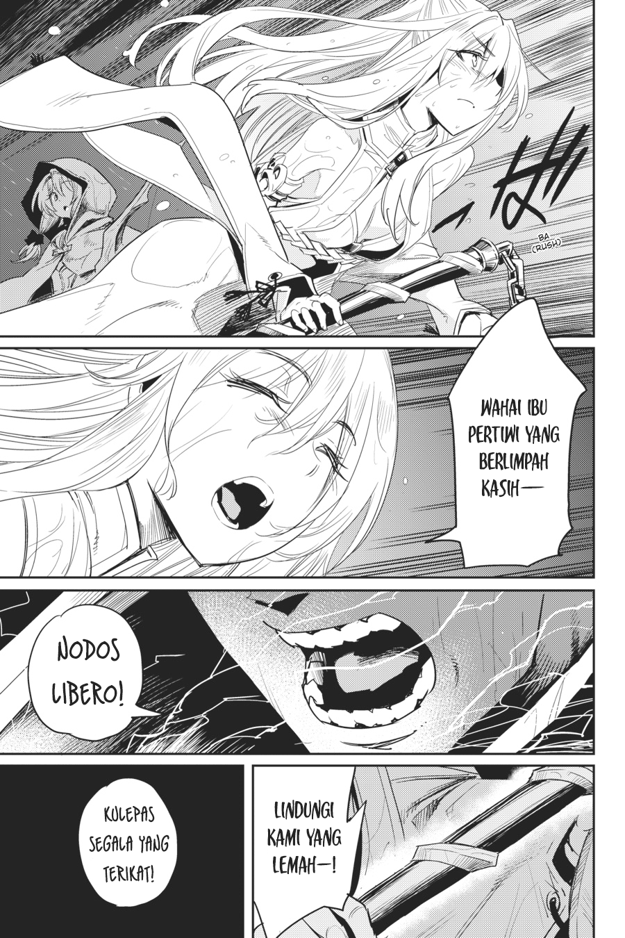 Halaman 27 dari Goblin Slayer Chapter 38