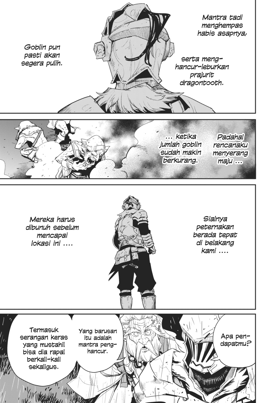 Halaman 31 dari Goblin Slayer Chapter 38
