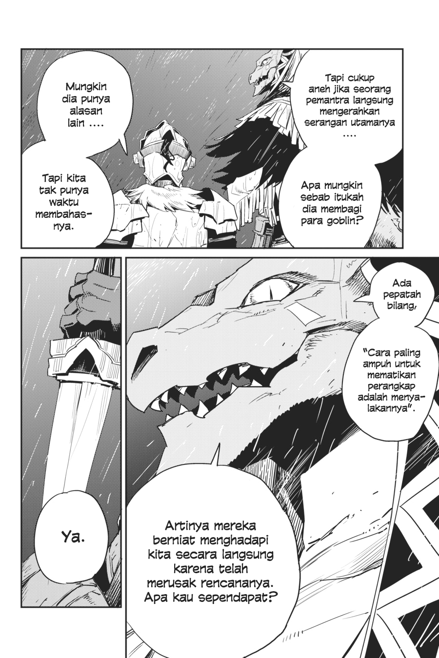 Halaman 32 dari Goblin Slayer Chapter 38