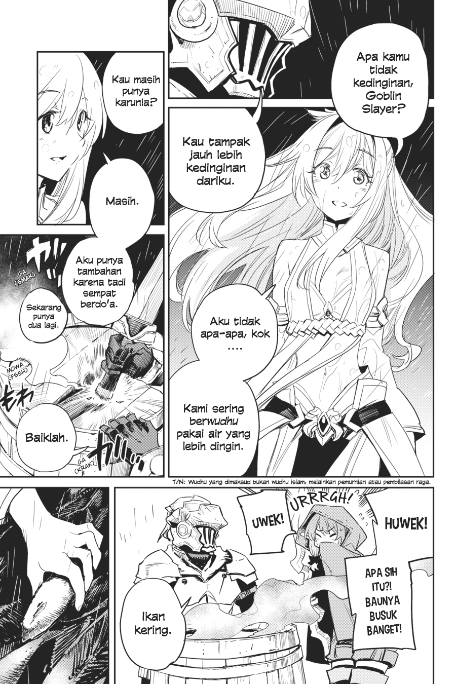 Halaman 8 dari Goblin Slayer Chapter 38