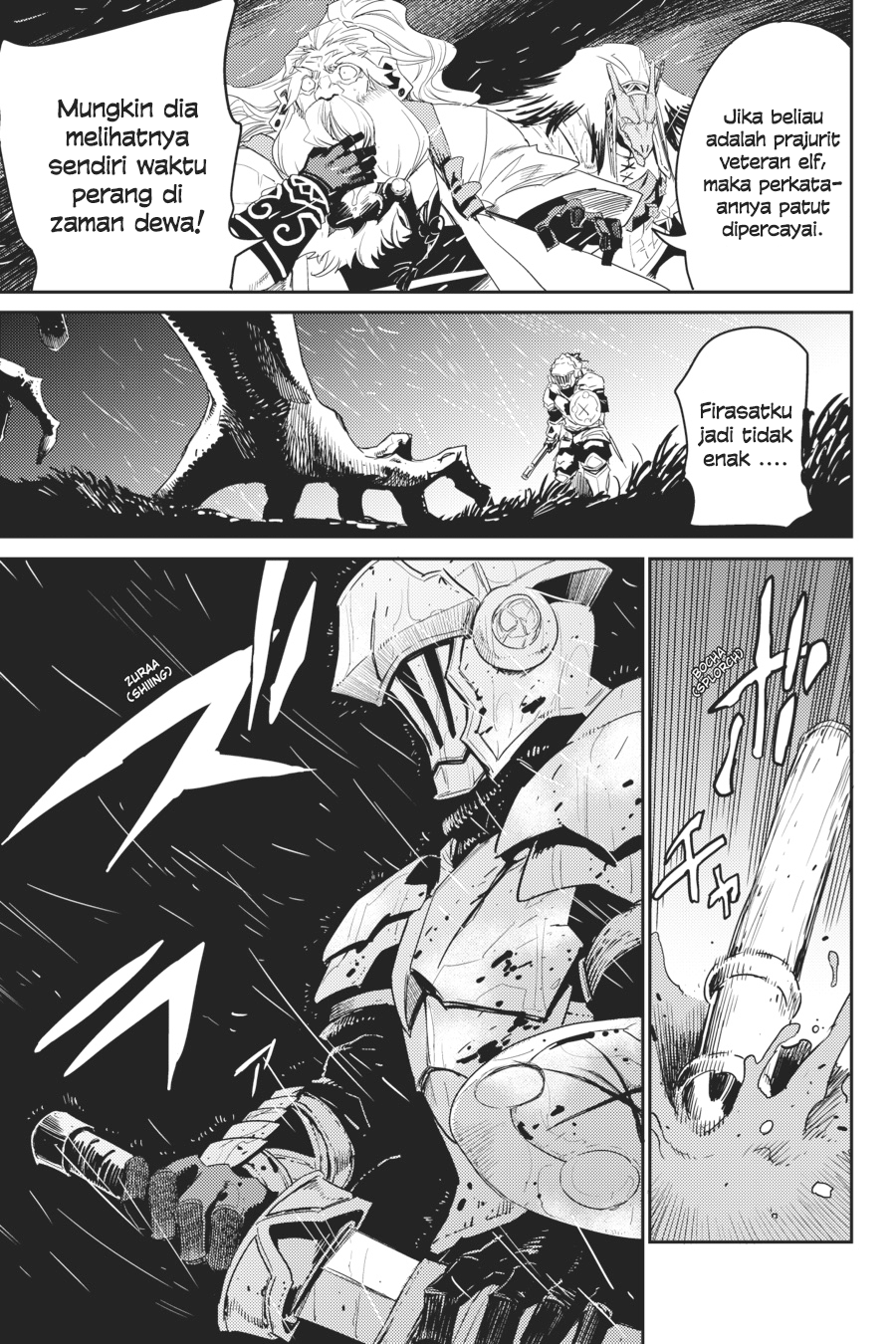 Halaman 27 dari Goblin Slayer Chapter 39