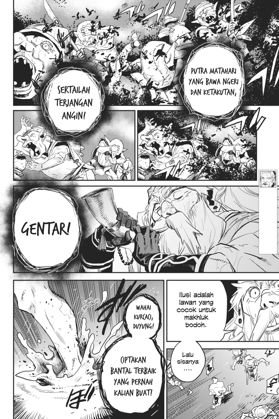 Halaman 7 dari Goblin Slayer Chapter 39