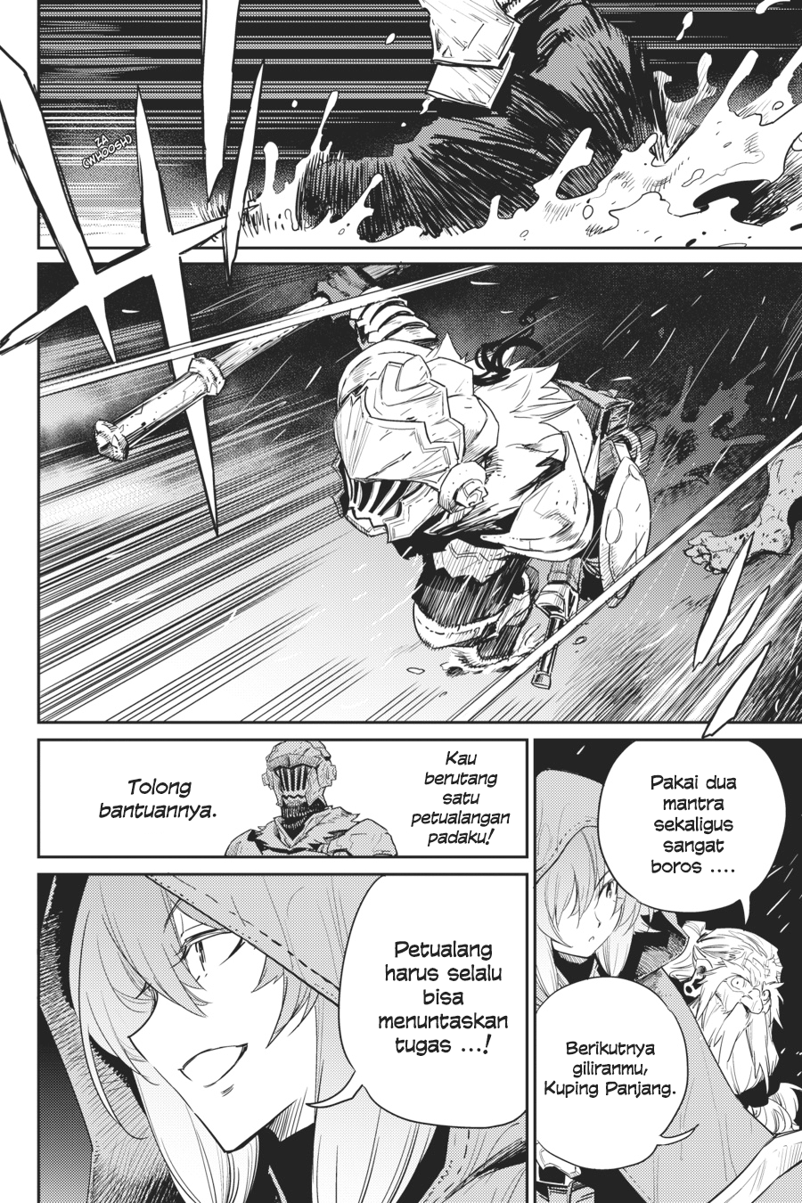 Halaman 9 dari Goblin Slayer Chapter 39
