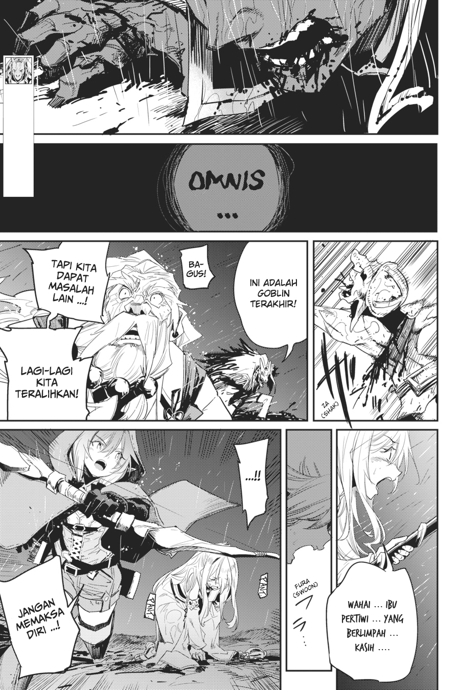 Halaman 11 dari Goblin Slayer Chapter 40