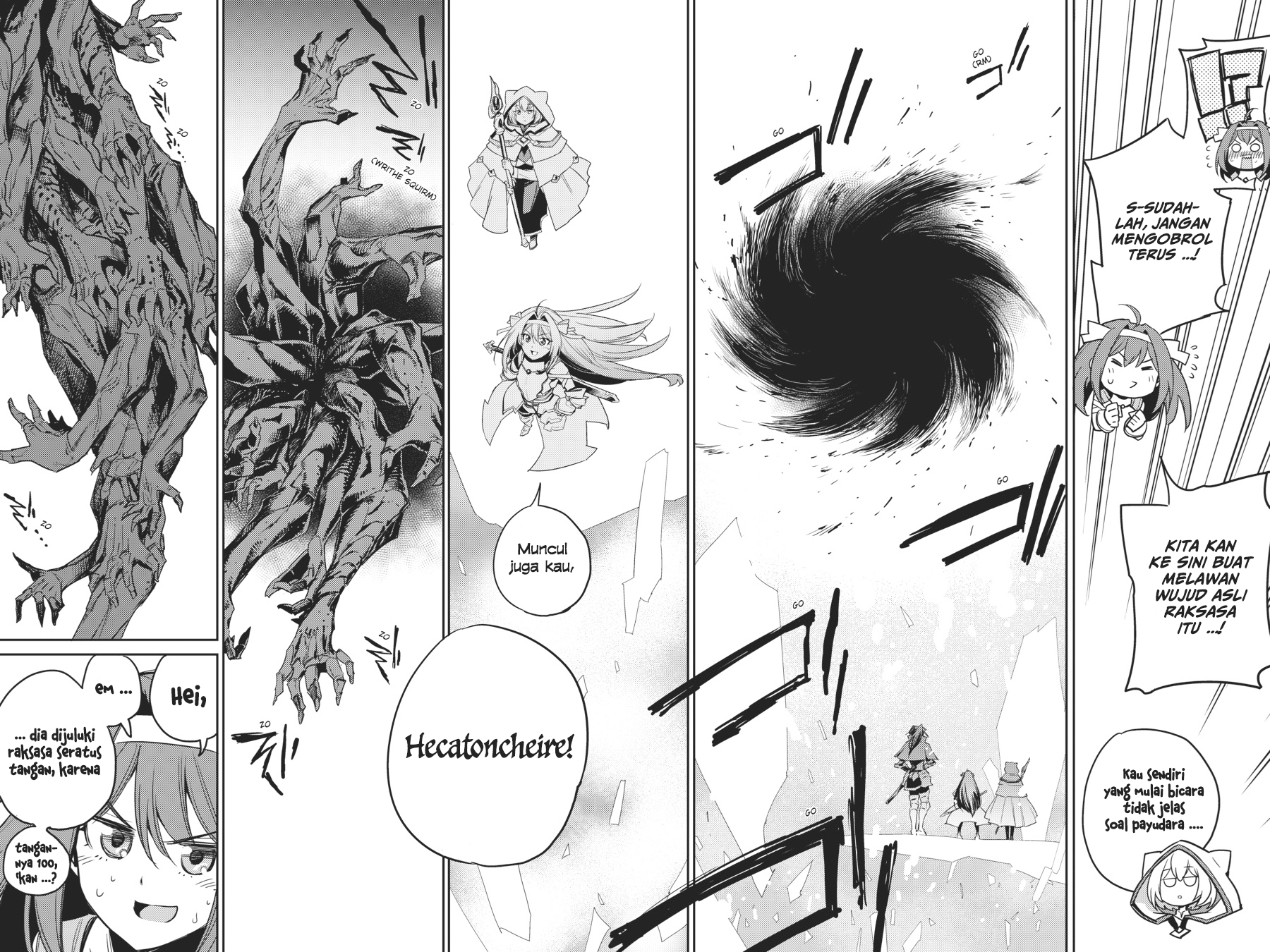 Halaman 25 dari Goblin Slayer Chapter 40