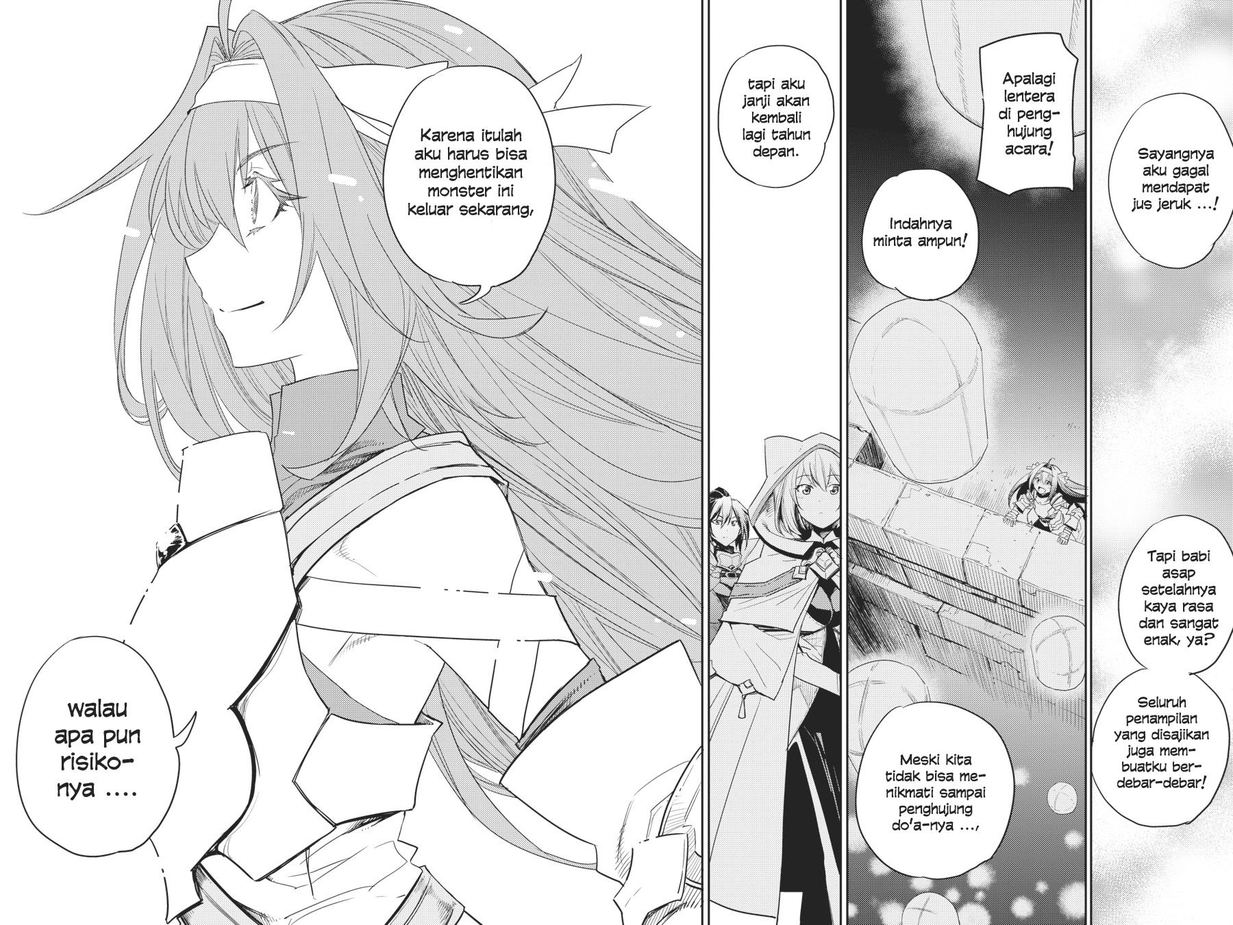 Halaman 27 dari Goblin Slayer Chapter 40