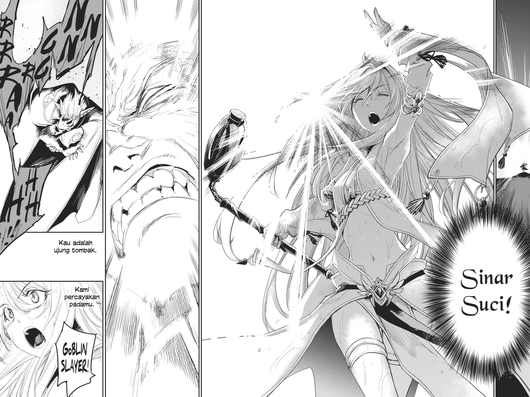Halaman 7 dari Goblin Slayer Chapter 40