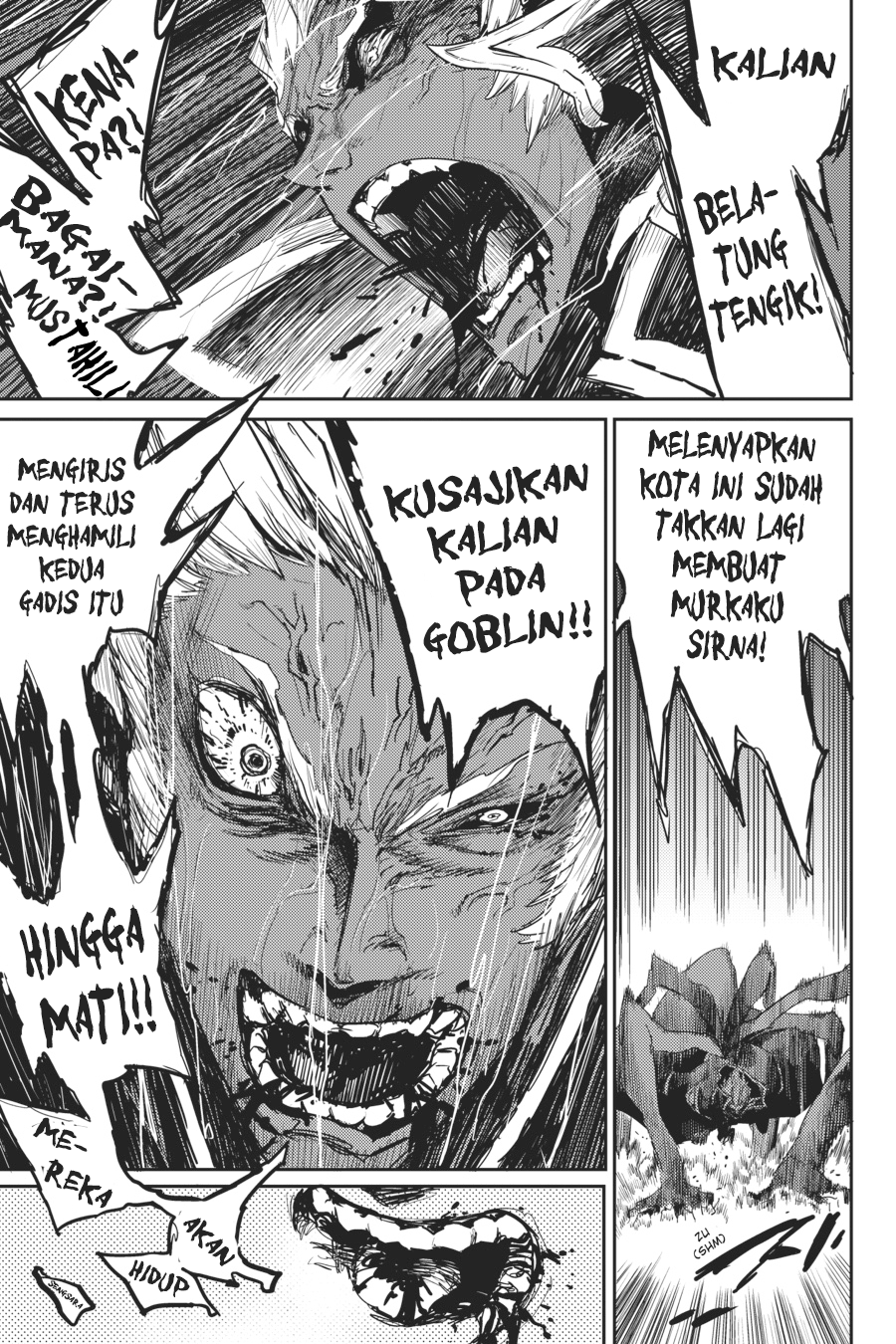 Halaman 9 dari Goblin Slayer Chapter 40