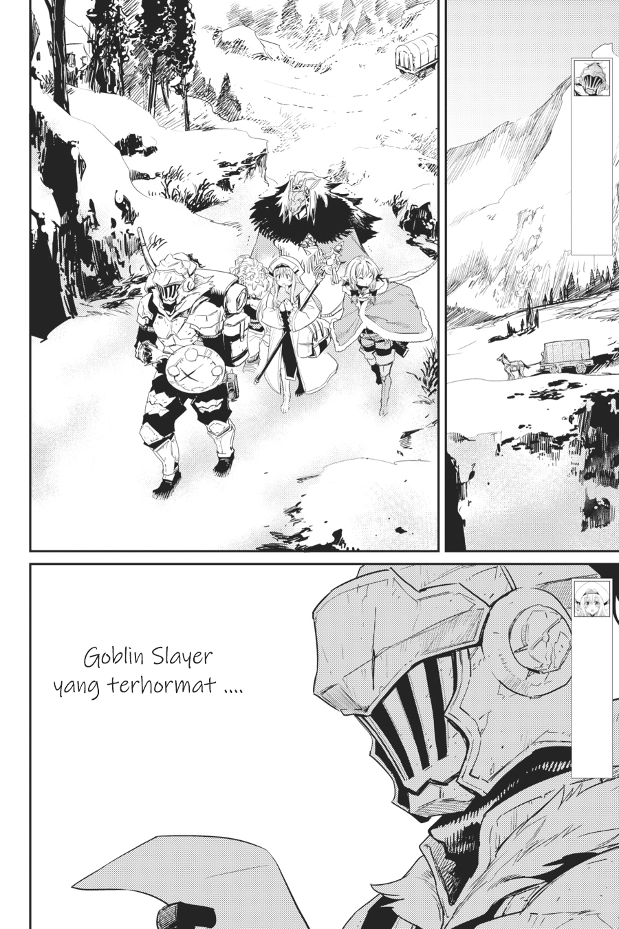 Halaman 10 dari Goblin Slayer Chapter 41
