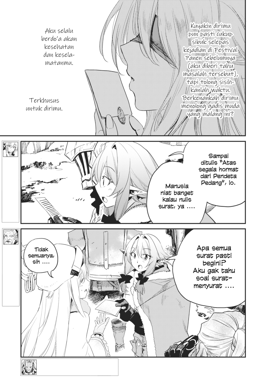 Halaman 13 dari Goblin Slayer Chapter 41