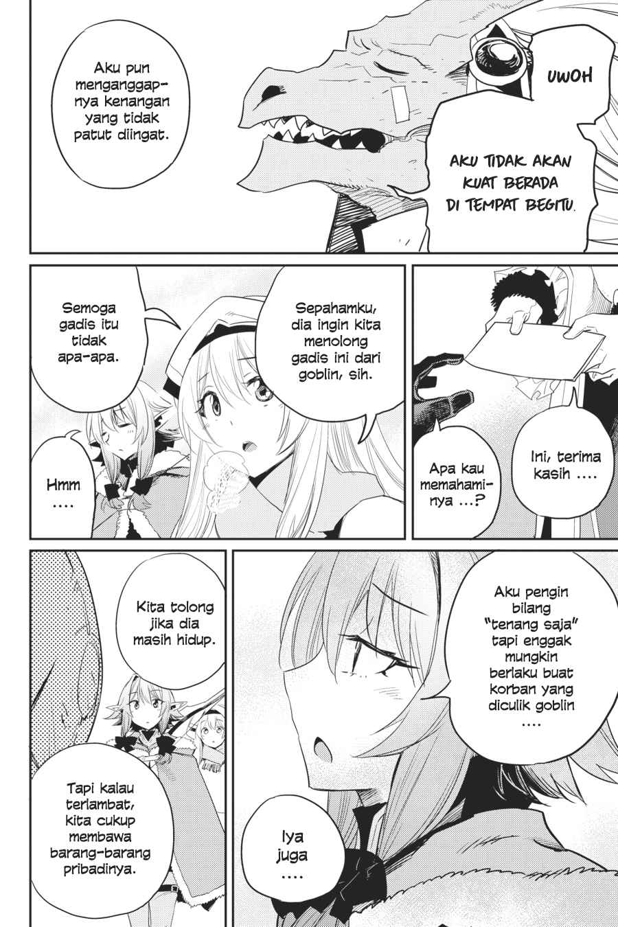 Halaman 16 dari Goblin Slayer Chapter 41