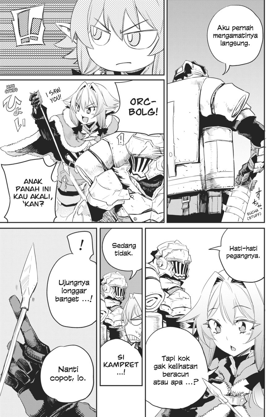 Halaman 19 dari Goblin Slayer Chapter 41