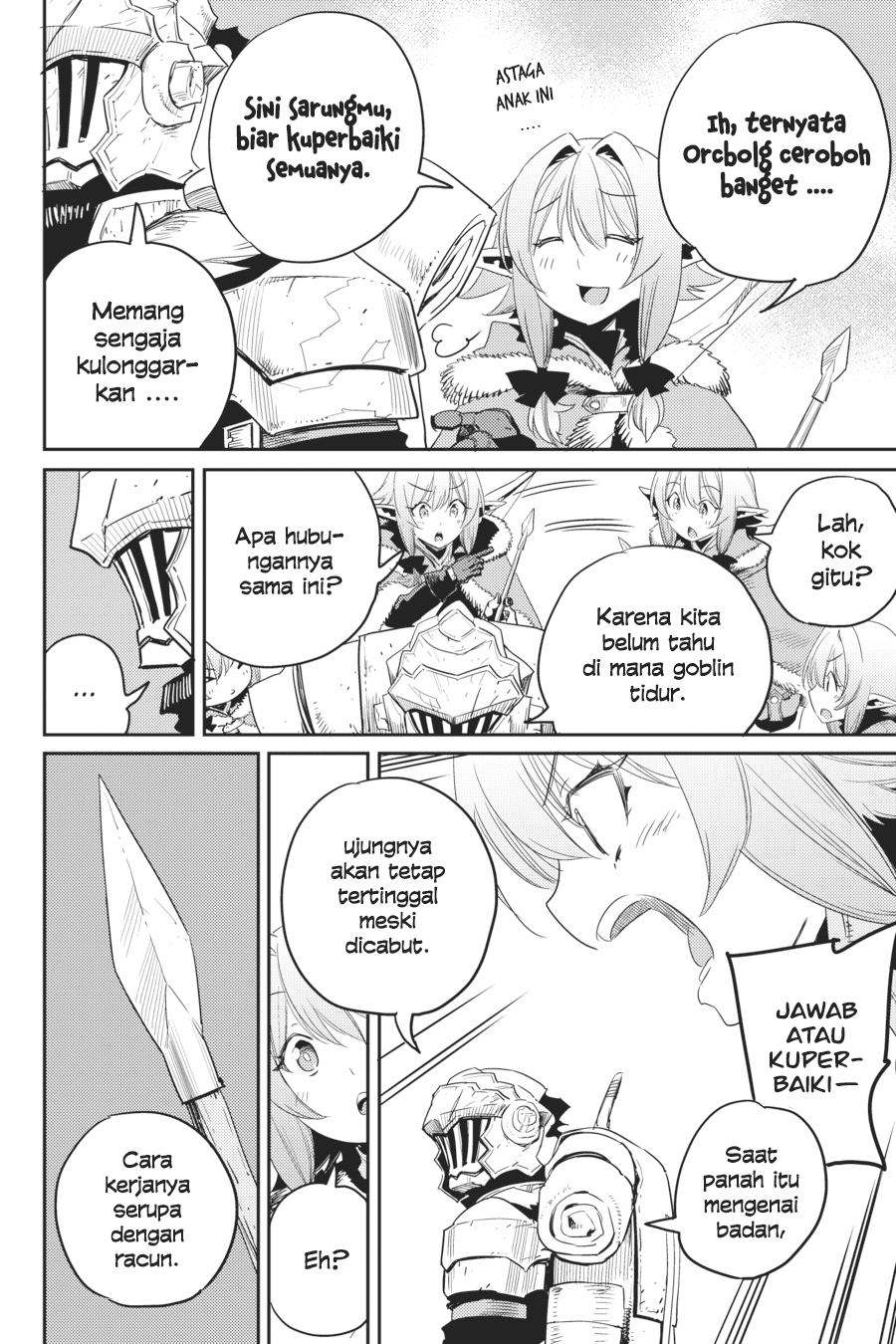 Halaman 20 dari Goblin Slayer Chapter 41