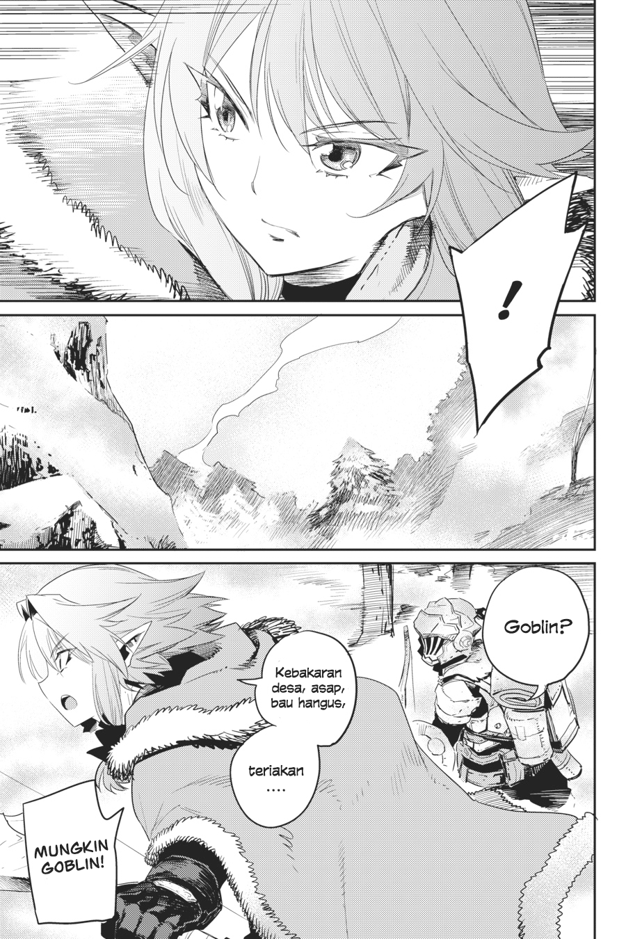 Halaman 23 dari Goblin Slayer Chapter 41