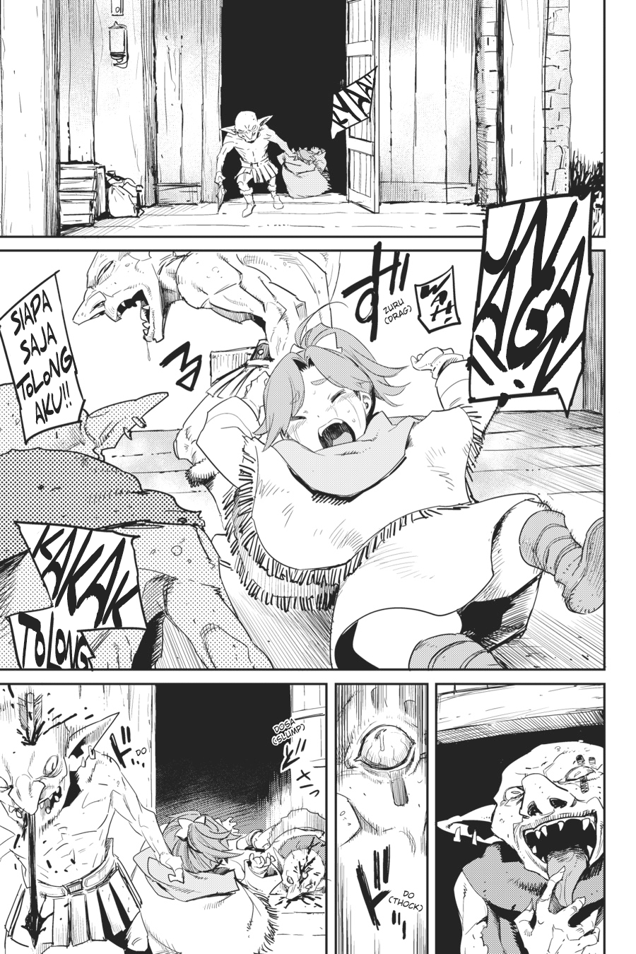 Halaman 27 dari Goblin Slayer Chapter 41