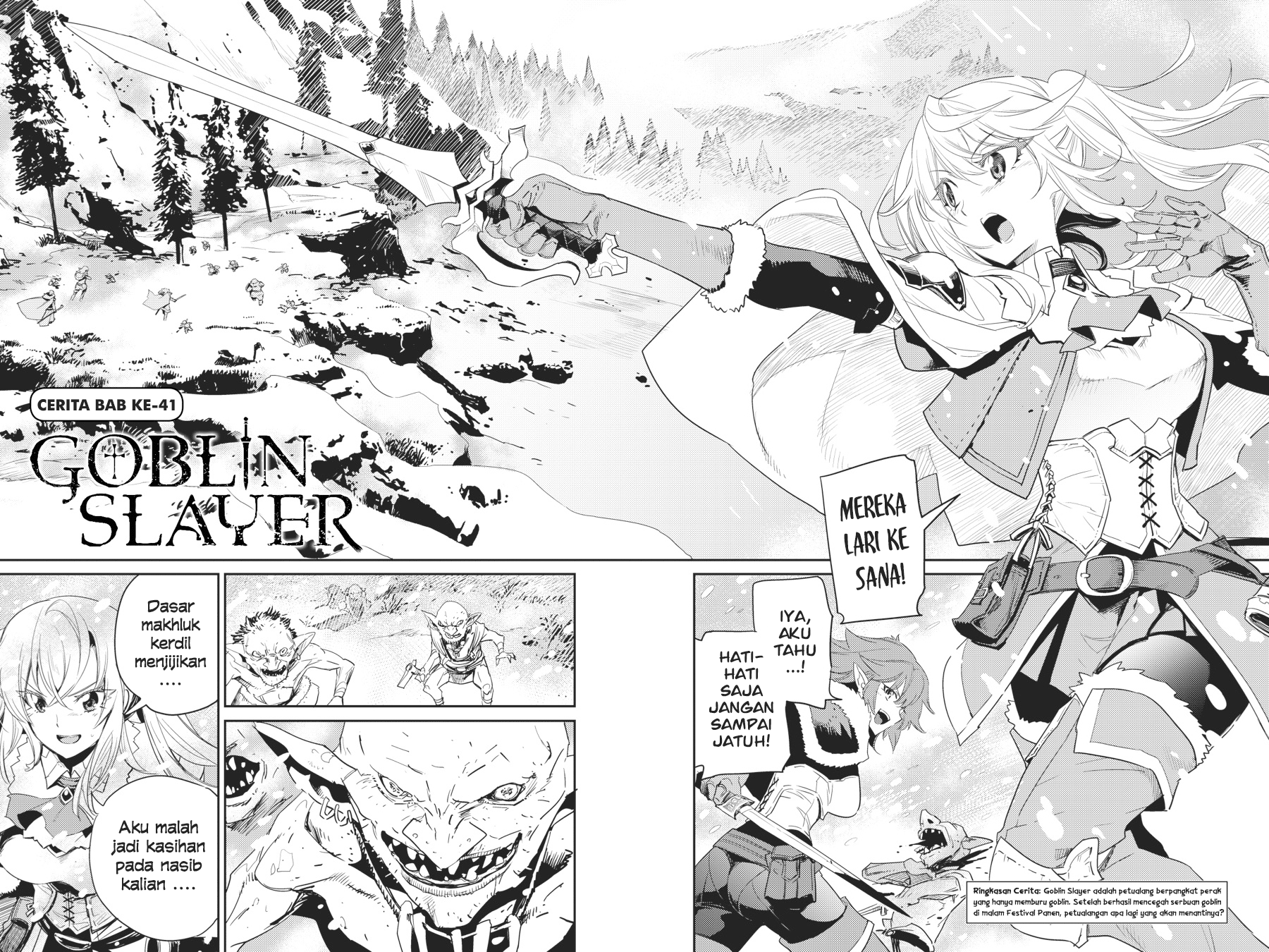 Halaman 3 dari Goblin Slayer Chapter 41