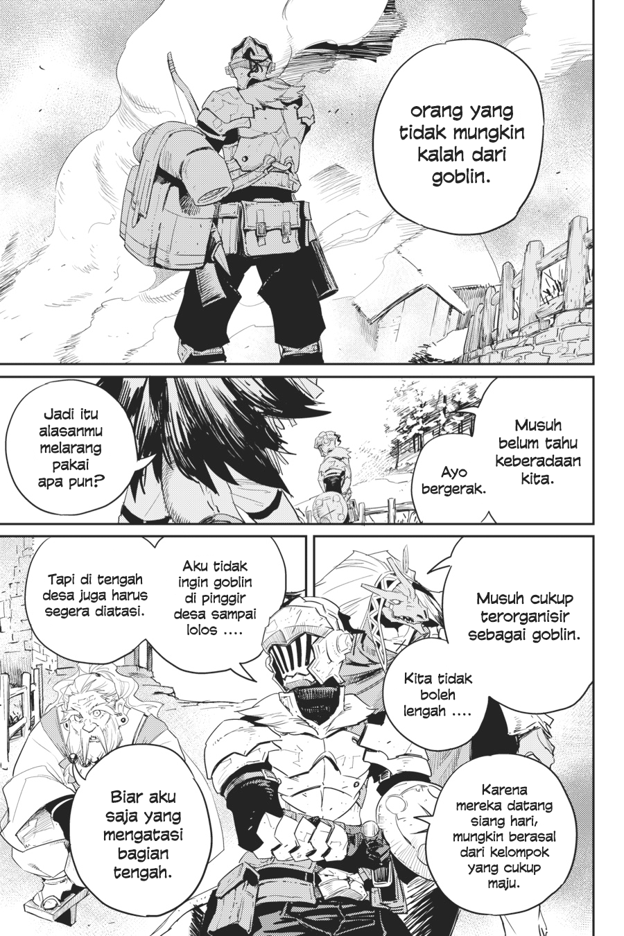 Halaman 31 dari Goblin Slayer Chapter 41