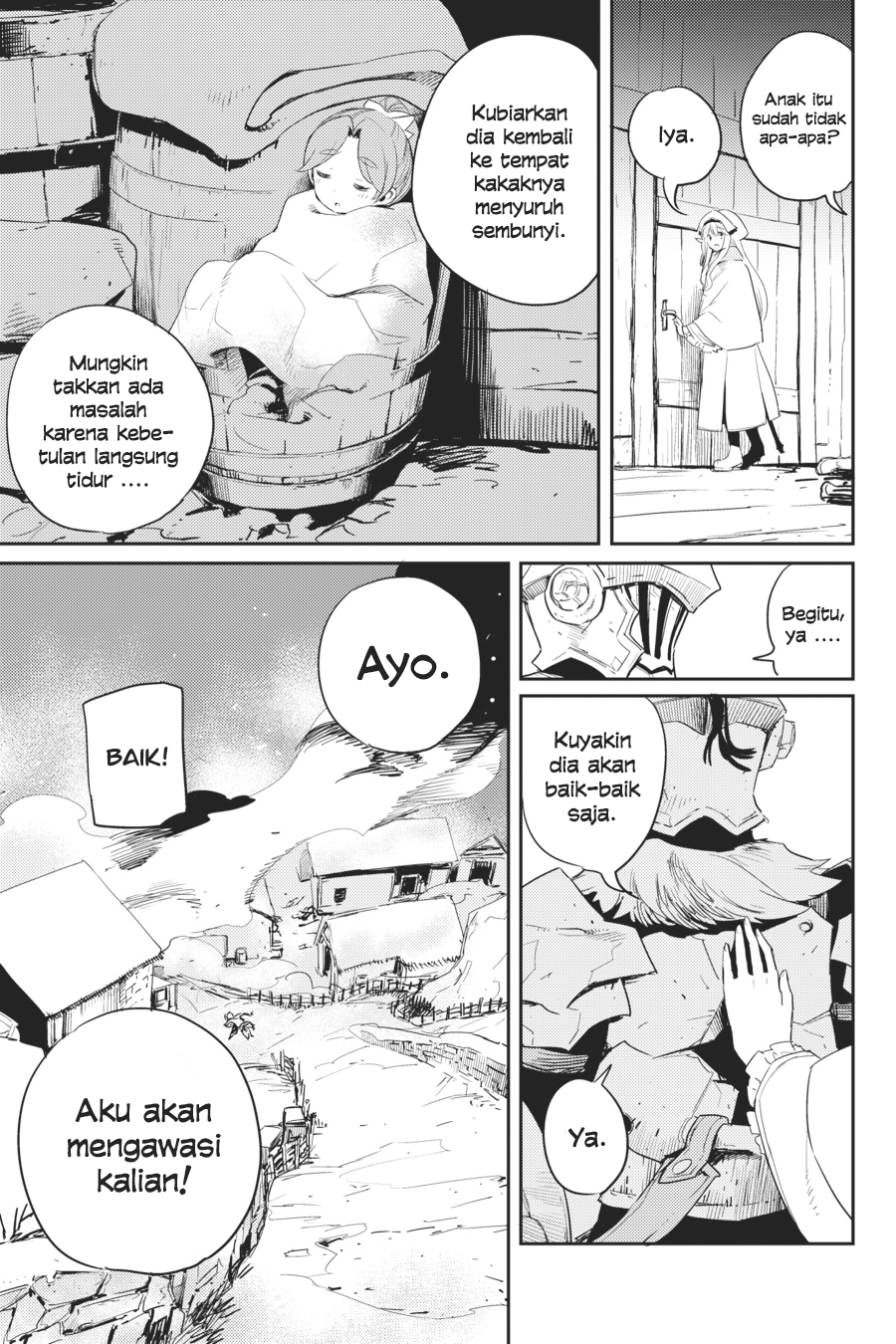 Halaman 33 dari Goblin Slayer Chapter 41