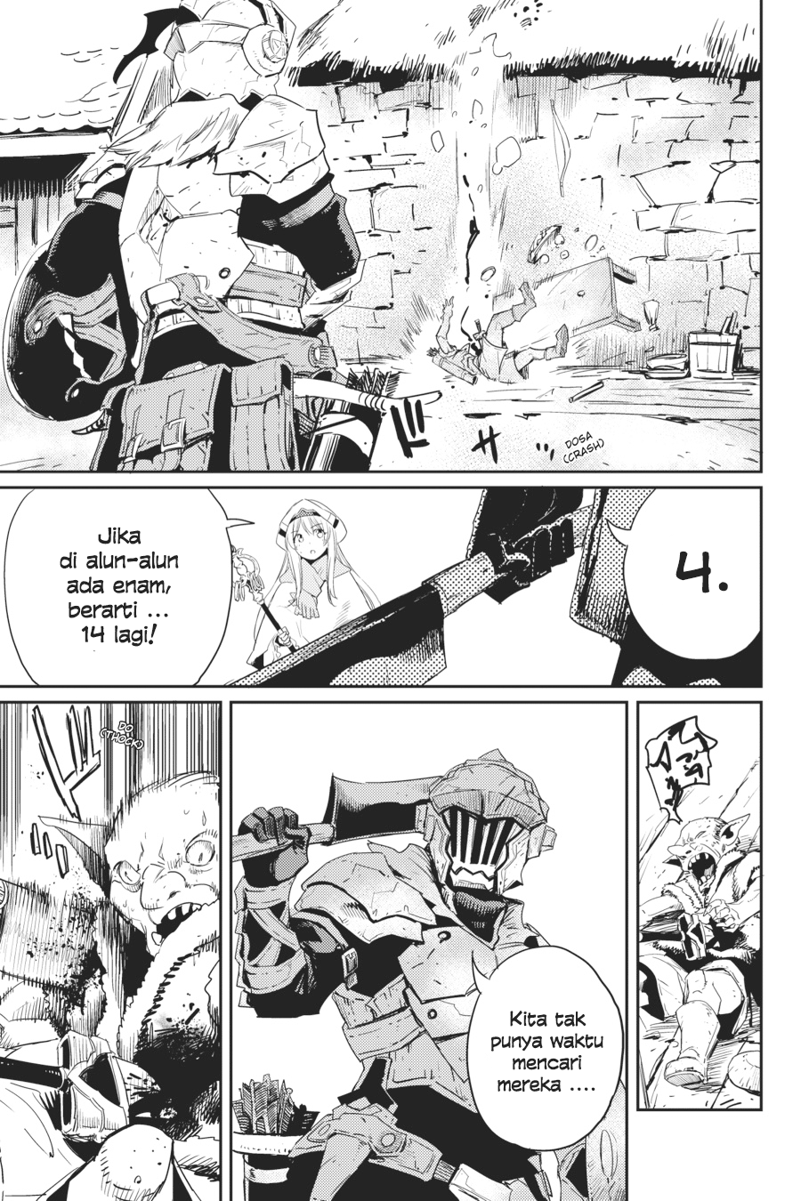 Halaman 35 dari Goblin Slayer Chapter 41