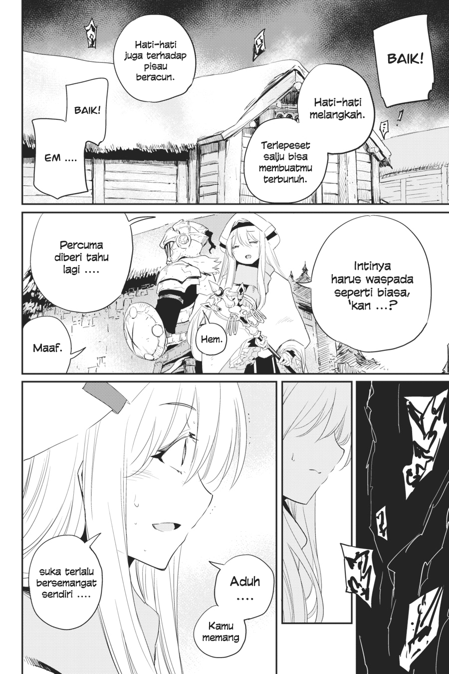 Halaman 38 dari Goblin Slayer Chapter 41