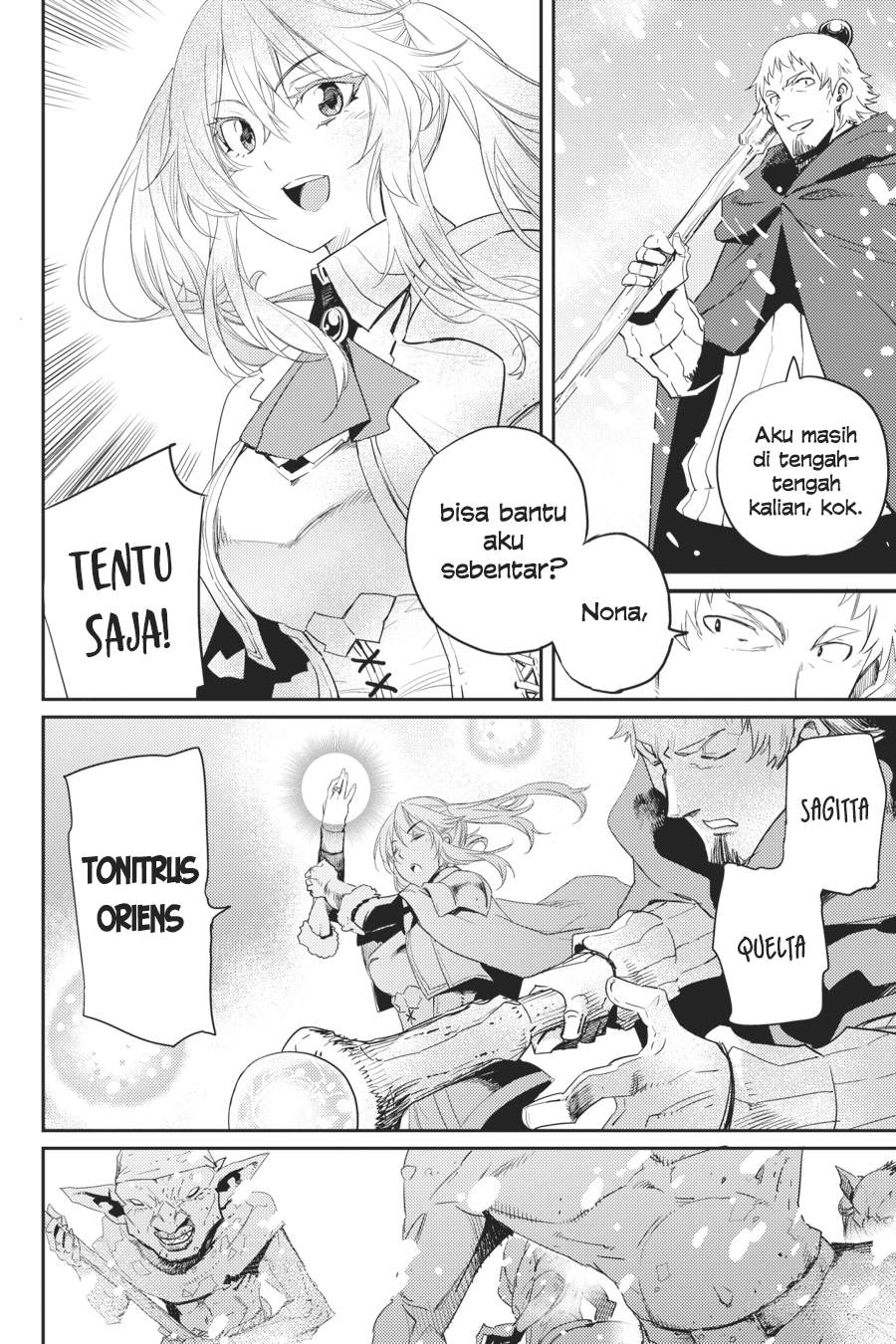 Halaman 6 dari Goblin Slayer Chapter 41