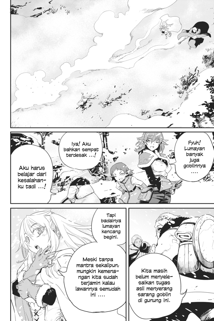Halaman 8 dari Goblin Slayer Chapter 41