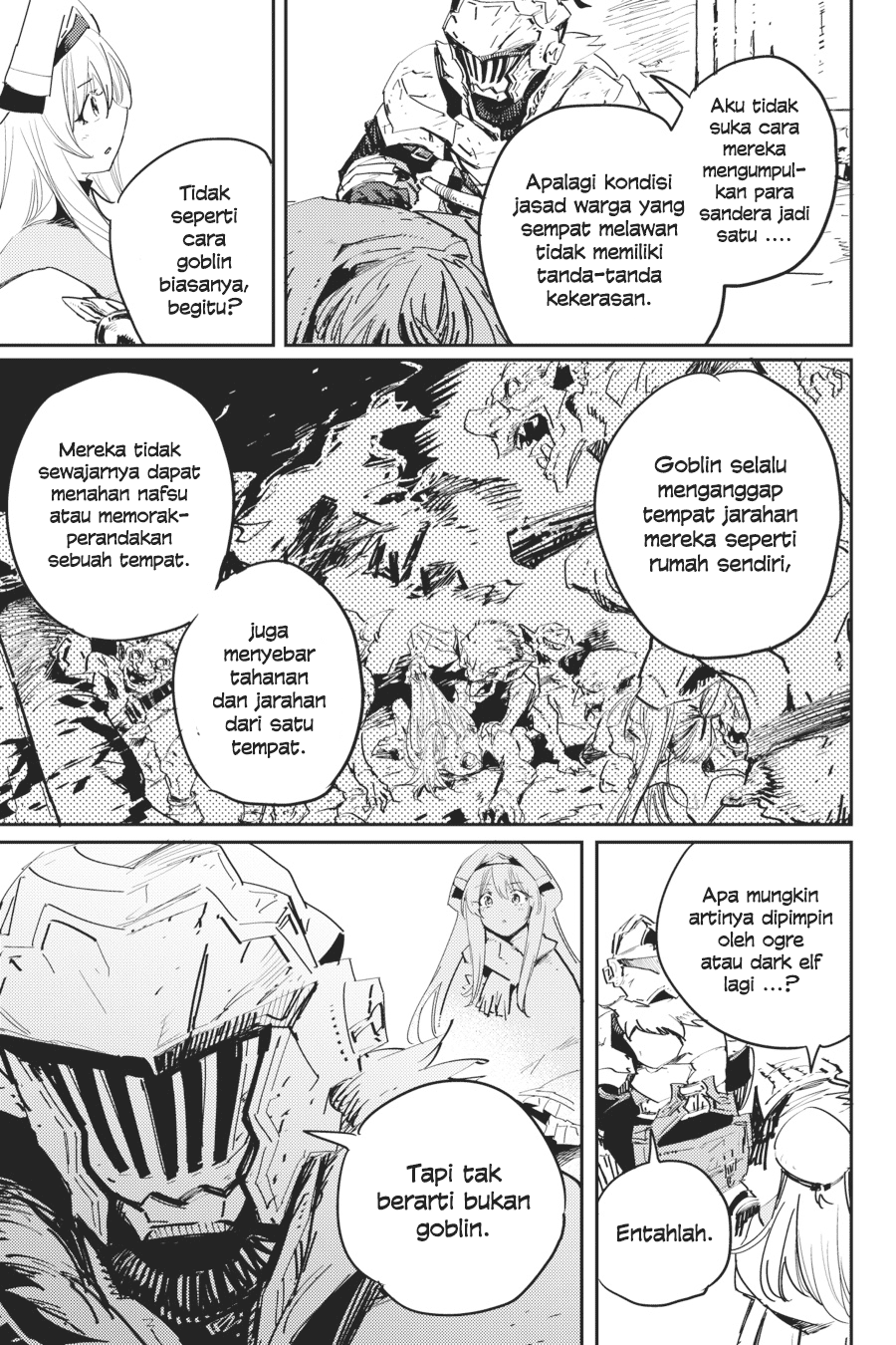 Halaman 11 dari Goblin Slayer Chapter 42