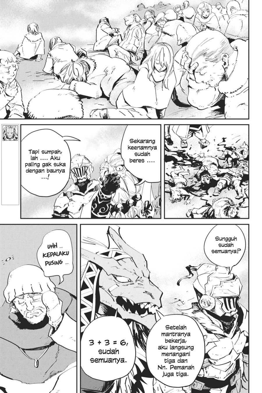 Halaman 13 dari Goblin Slayer Chapter 42