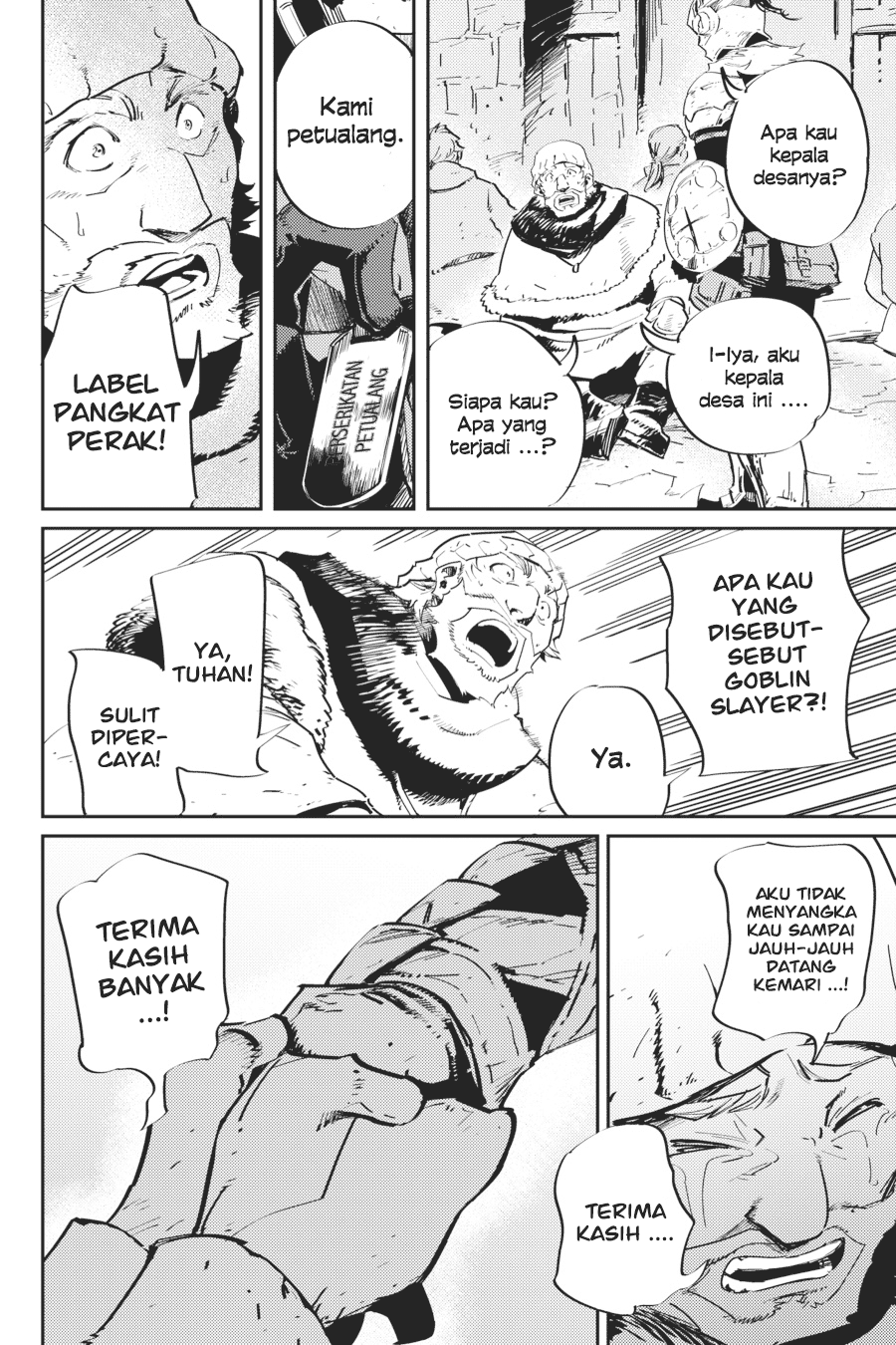 Halaman 14 dari Goblin Slayer Chapter 42