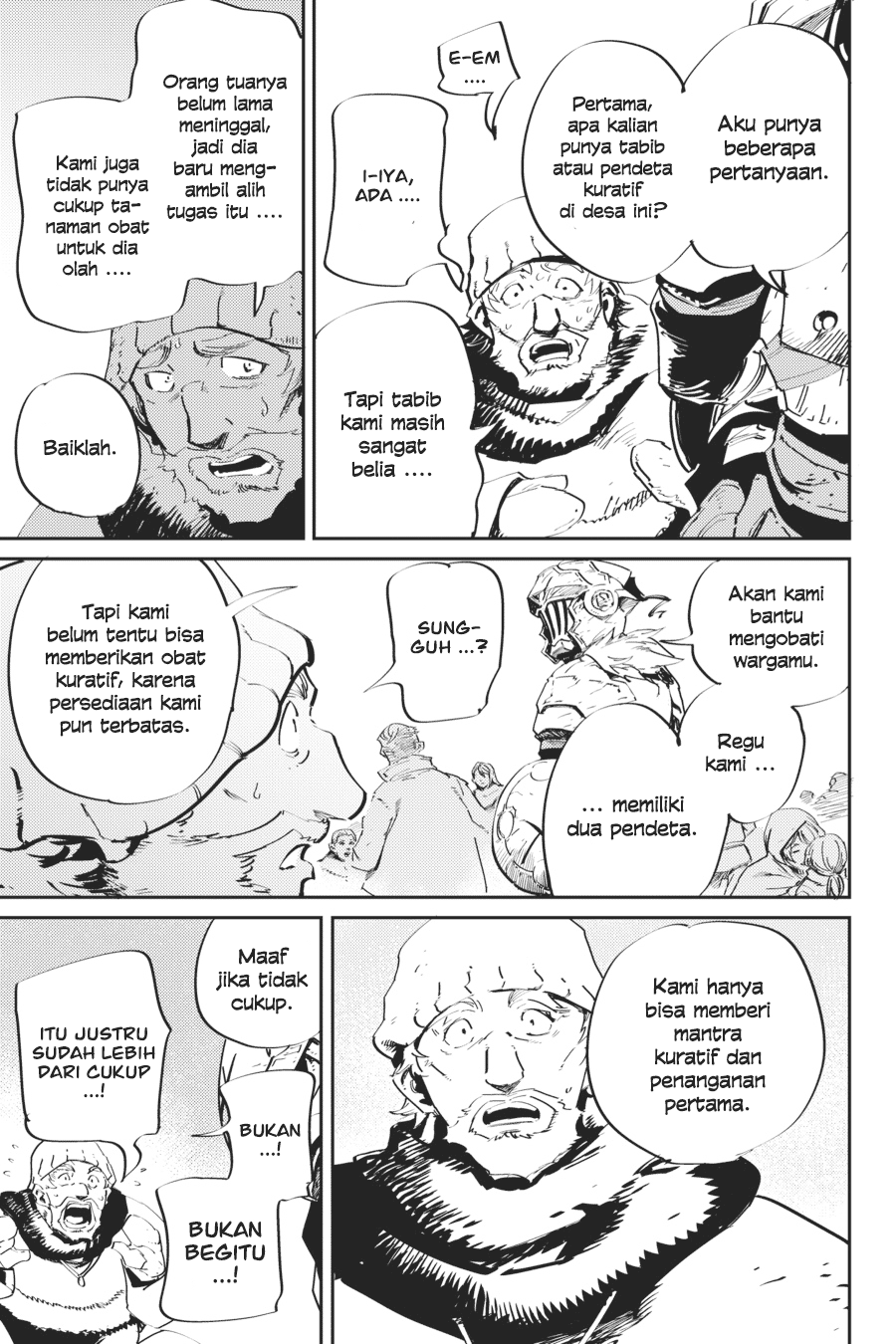 Halaman 15 dari Goblin Slayer Chapter 42