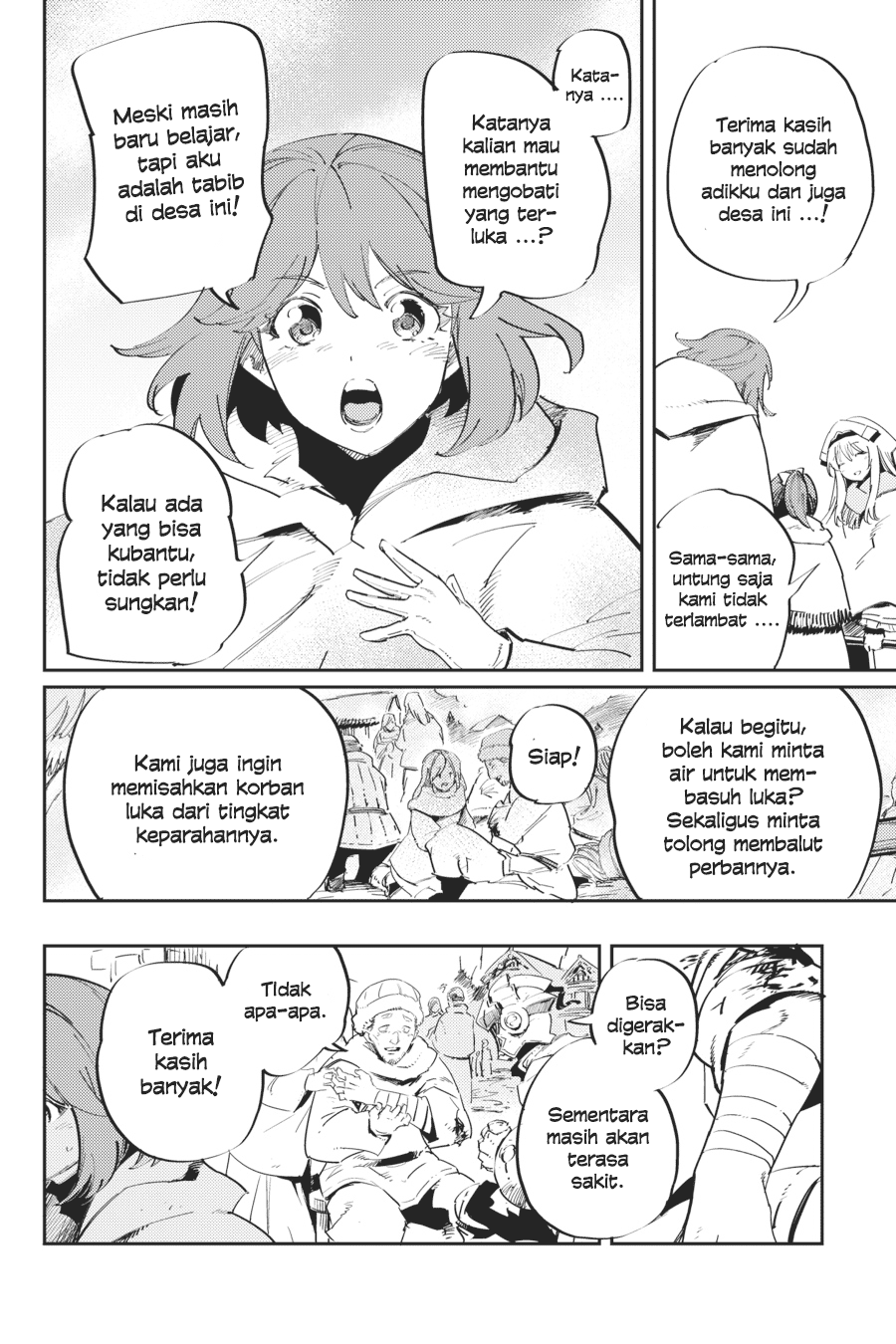 Halaman 18 dari Goblin Slayer Chapter 42