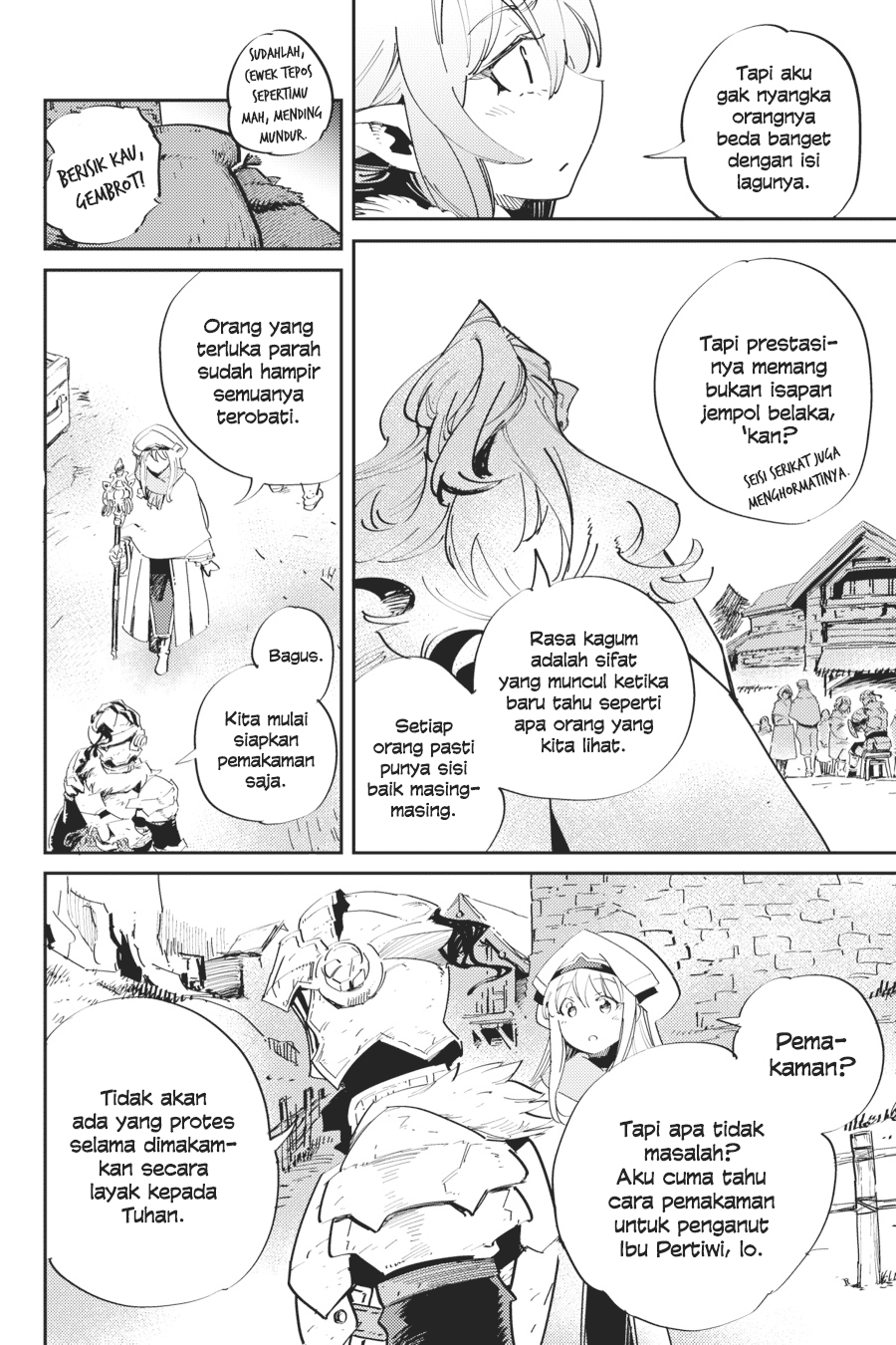 Halaman 20 dari Goblin Slayer Chapter 42