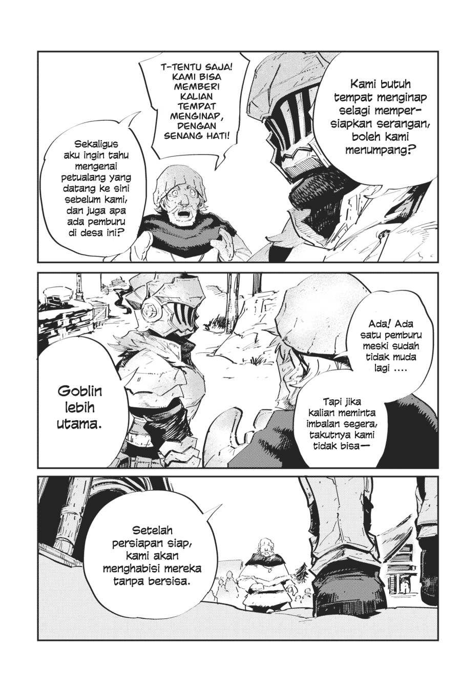 Halaman 25 dari Goblin Slayer Chapter 42