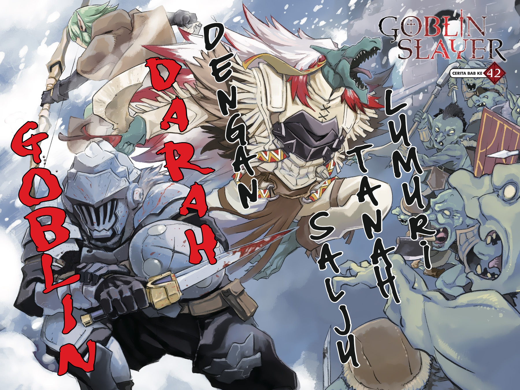 Halaman 3 dari Goblin Slayer Chapter 42