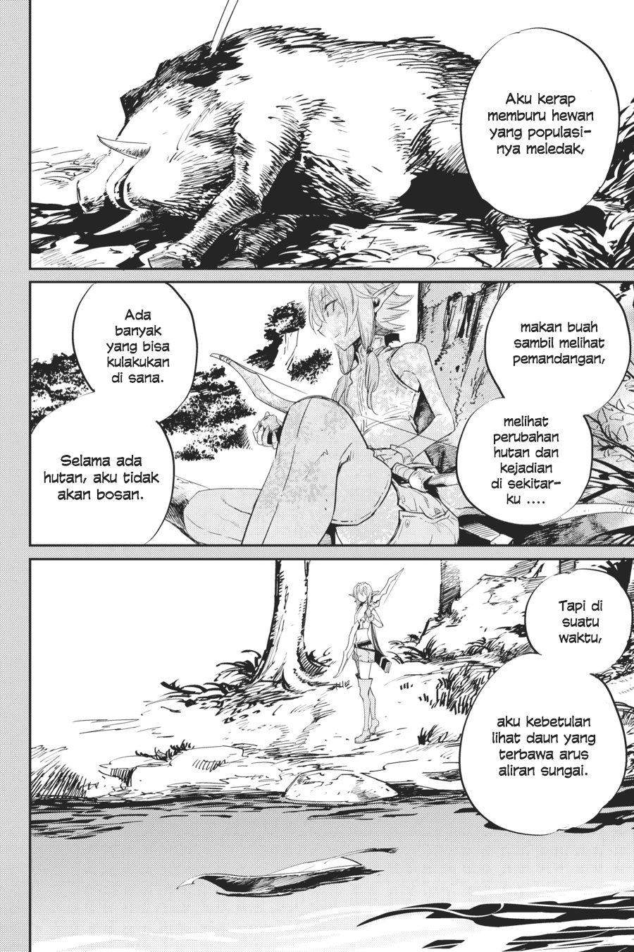 Halaman 36 dari Goblin Slayer Chapter 42
