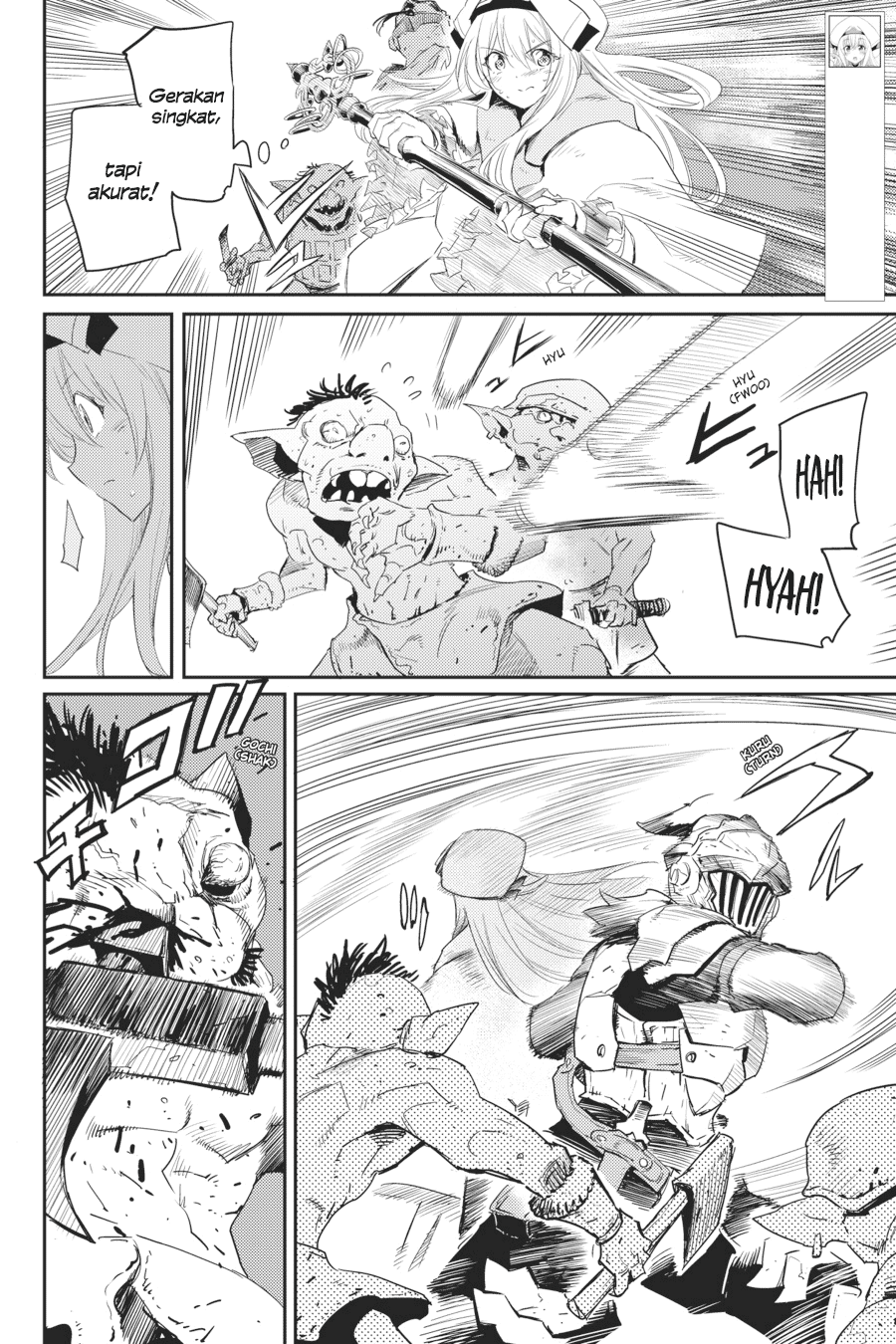 Halaman 6 dari Goblin Slayer Chapter 42