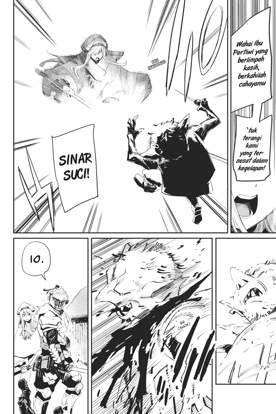 Halaman 8 dari Goblin Slayer Chapter 42