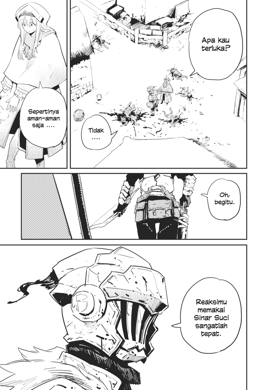 Halaman 9 dari Goblin Slayer Chapter 42