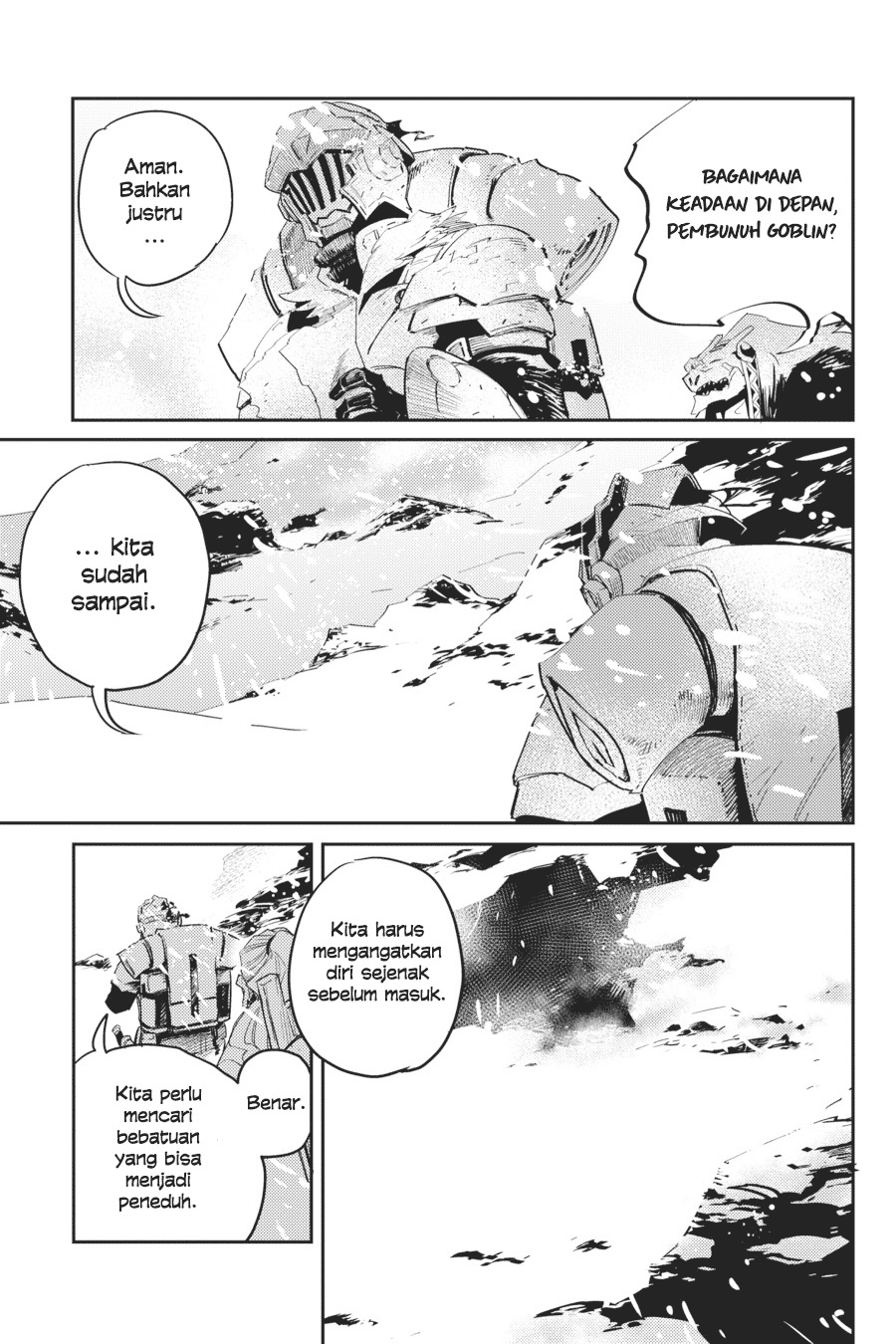 Halaman 10 dari Goblin Slayer Chapter 43