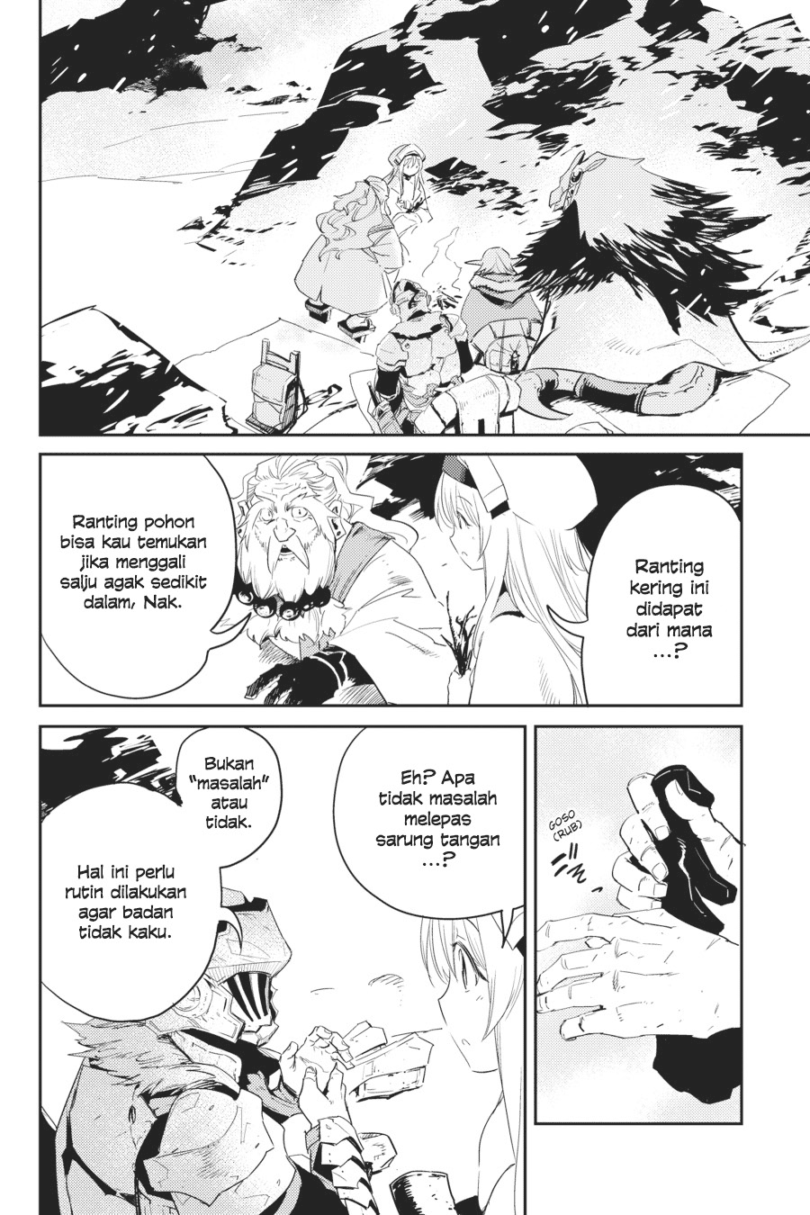 Halaman 11 dari Goblin Slayer Chapter 43