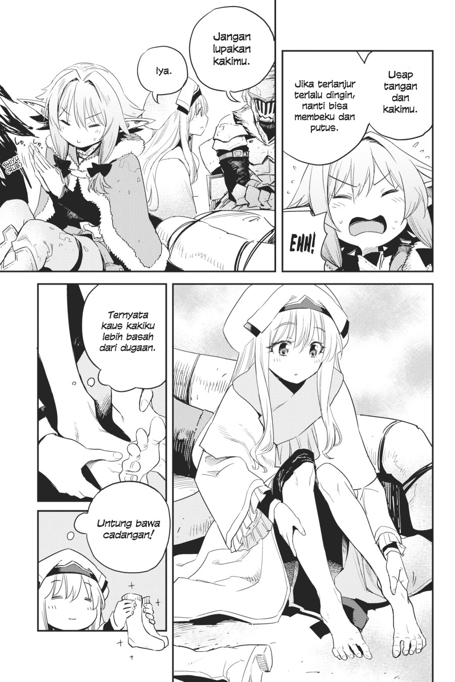 Halaman 12 dari Goblin Slayer Chapter 43