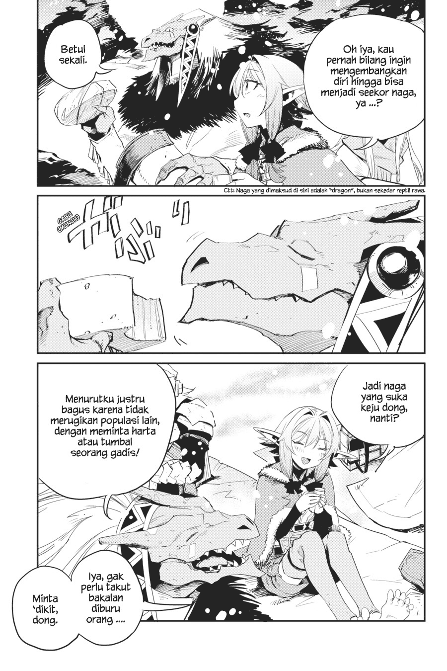 Halaman 14 dari Goblin Slayer Chapter 43